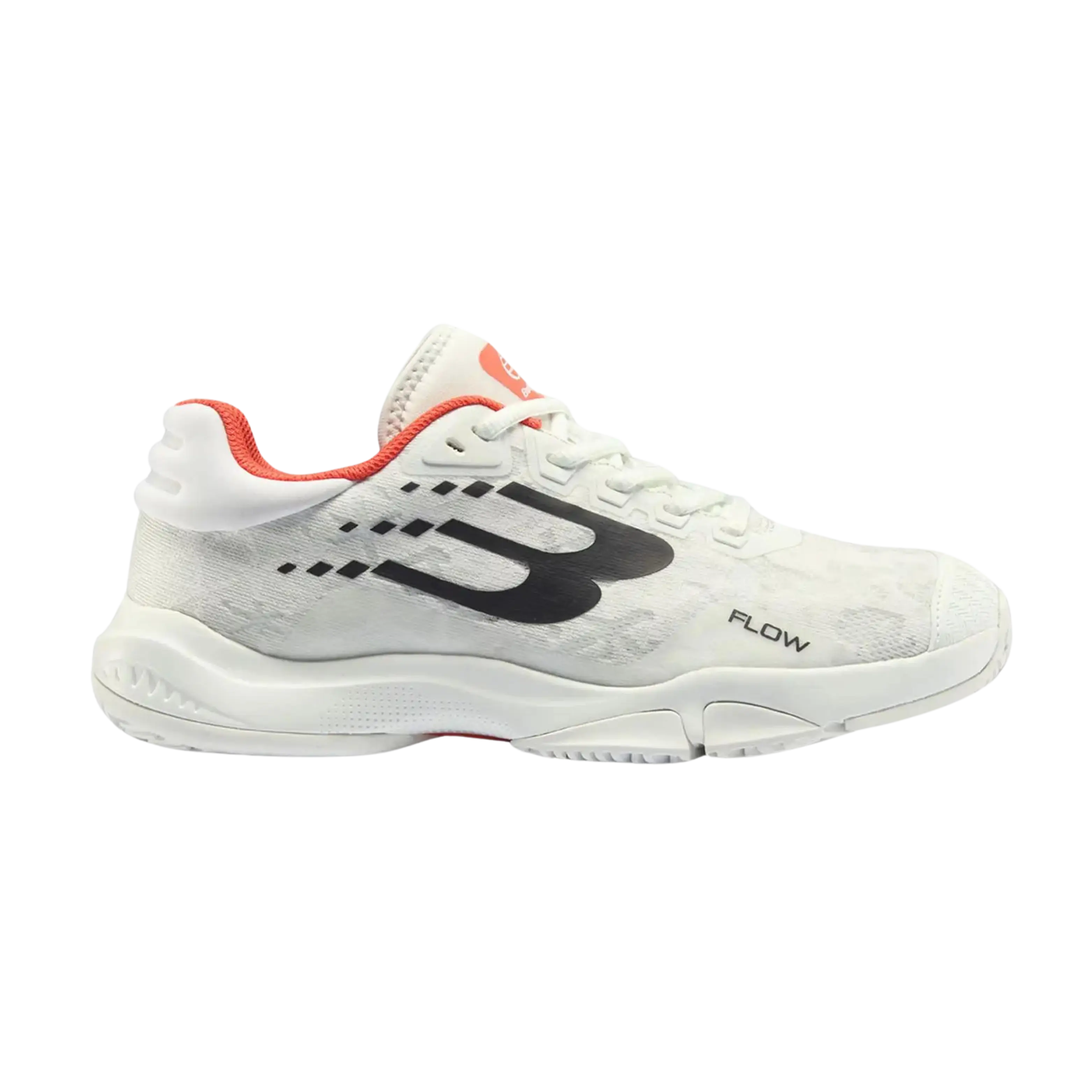 Bullpadel - Chaussure de padel Flow 24i Blanc Orange