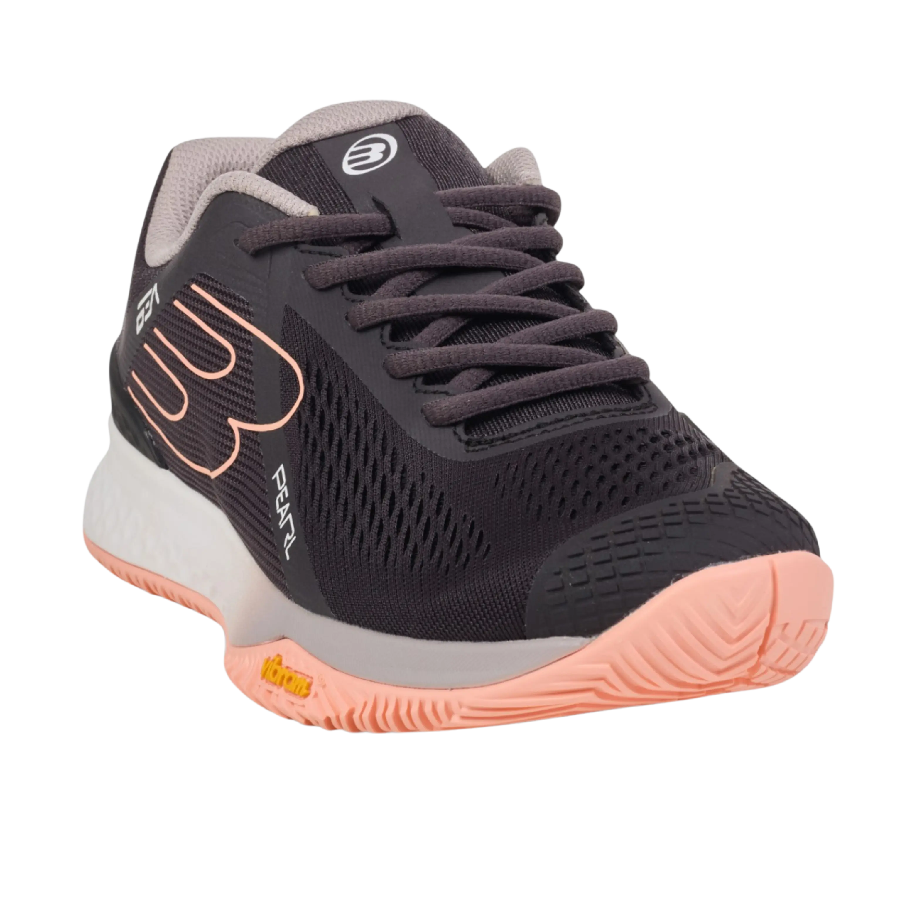 Chaussures de padel Bullpadel Pearl Vibram 25i Noir/Rose