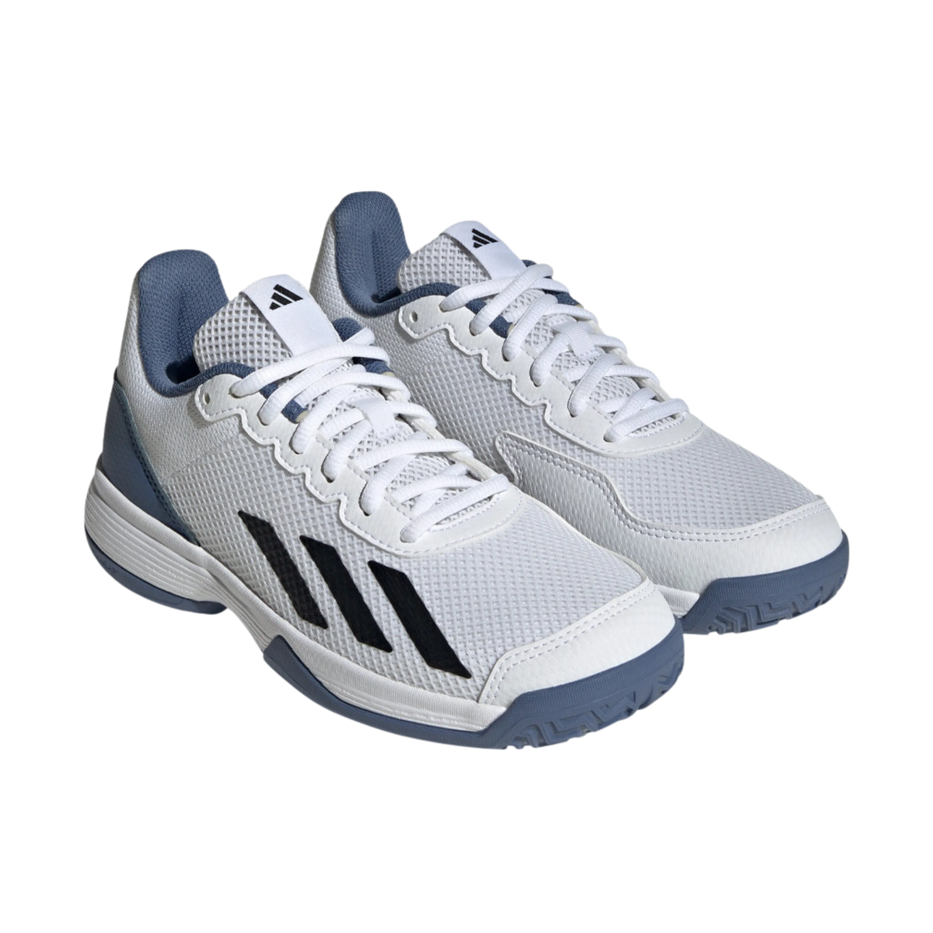 Adidas - Chaussure de padel Courtflash K Blanche