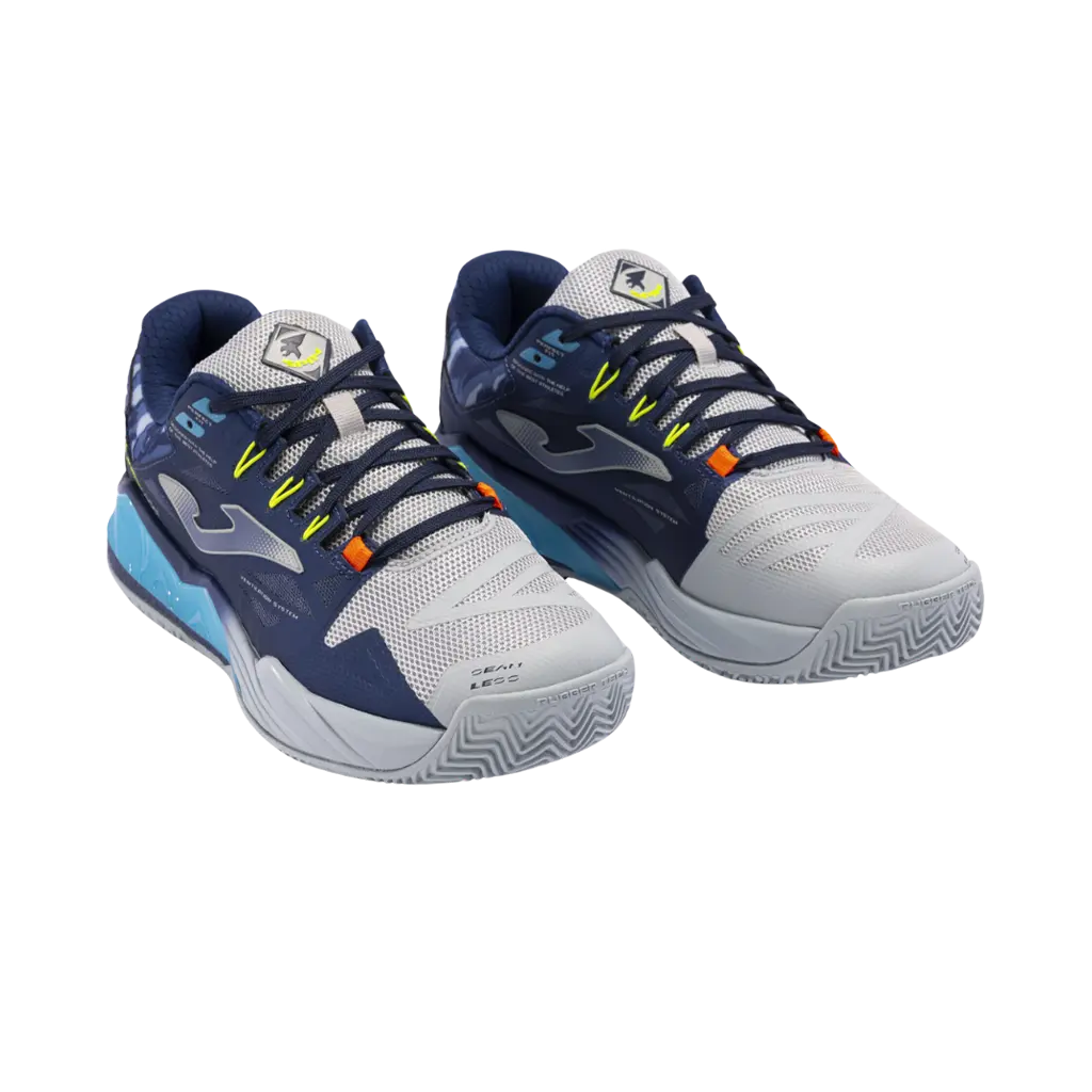 Joma - Chaussures de padel Spin 2405 Bleu/Petroleum