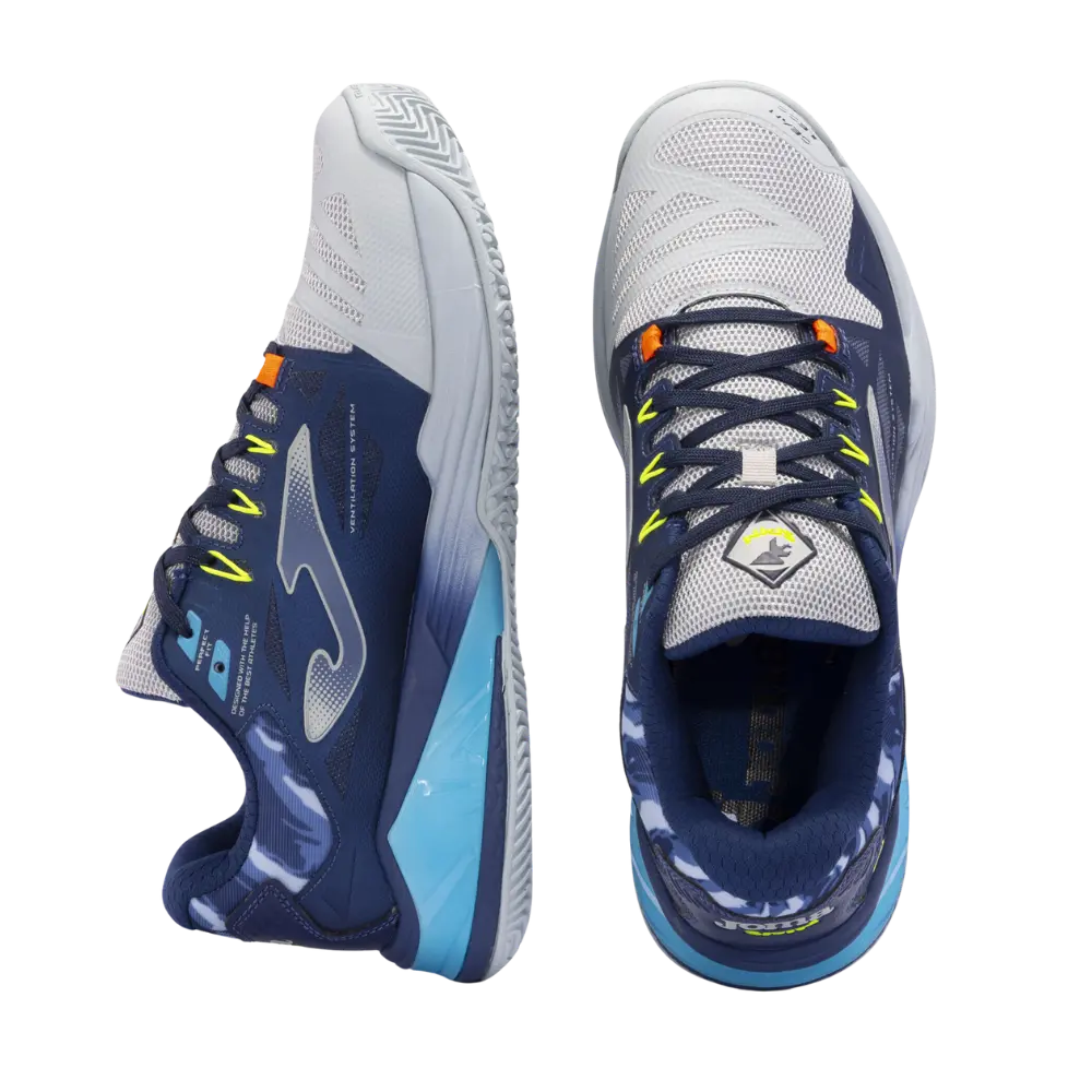 Joma - Chaussures de padel Spin 2405 Bleu/Petroleum