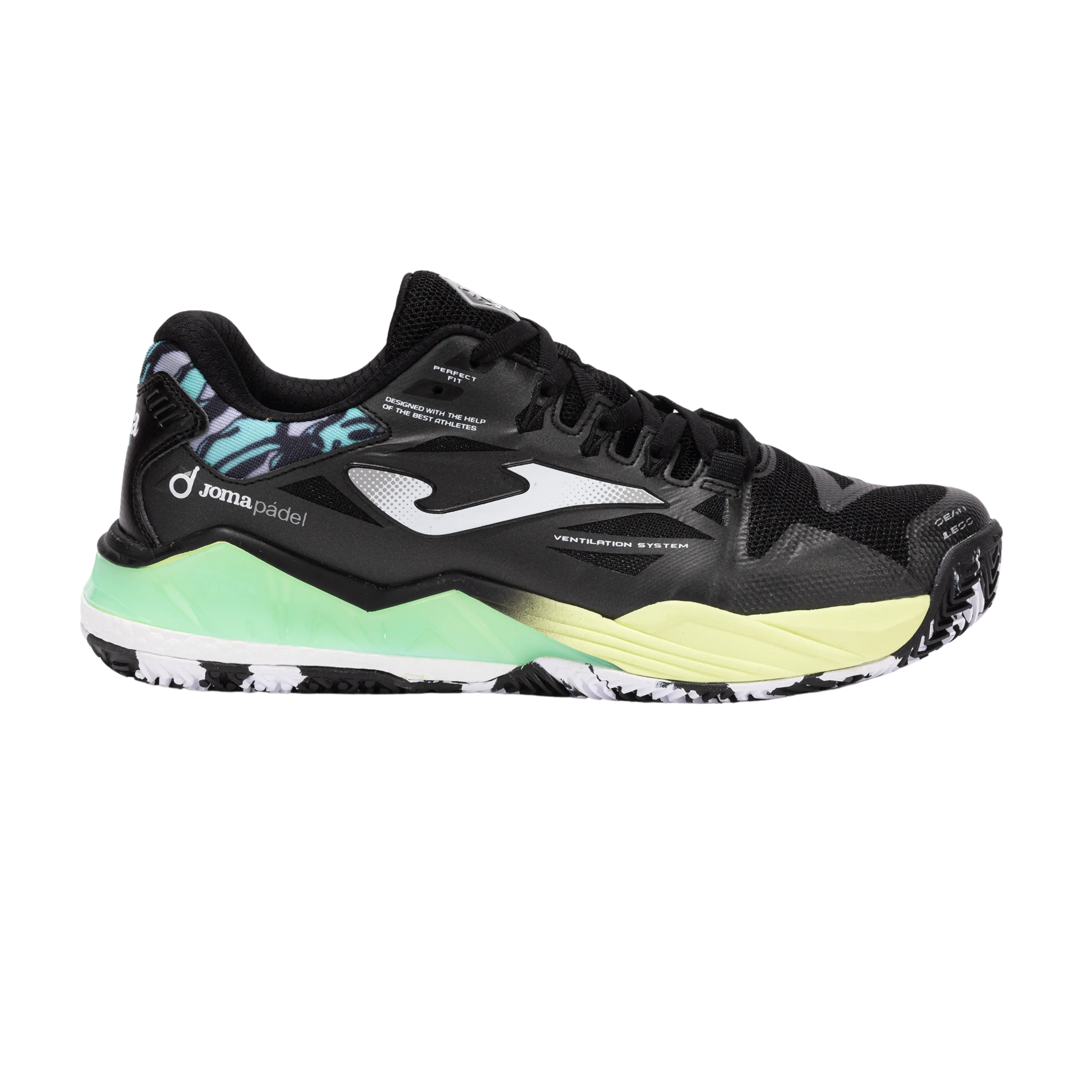 Chaussures de padel Joma Spin Men 2501 Noir