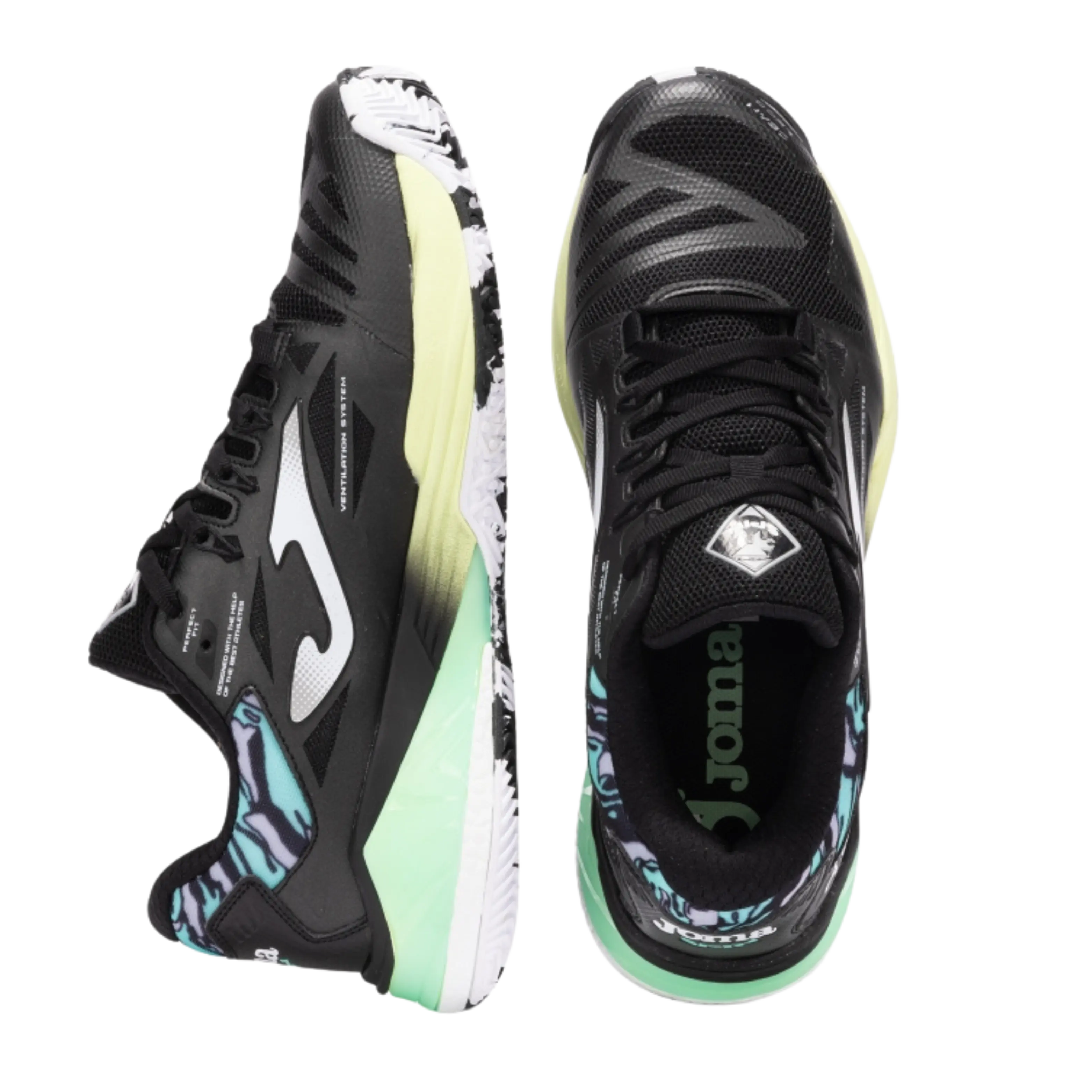 Chaussures de padel Joma Spin Men 2501 Noir