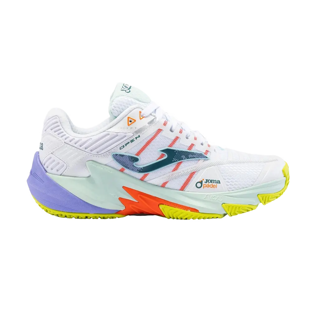 Chaussures de padel Joma Open 2402 Blanc Femme