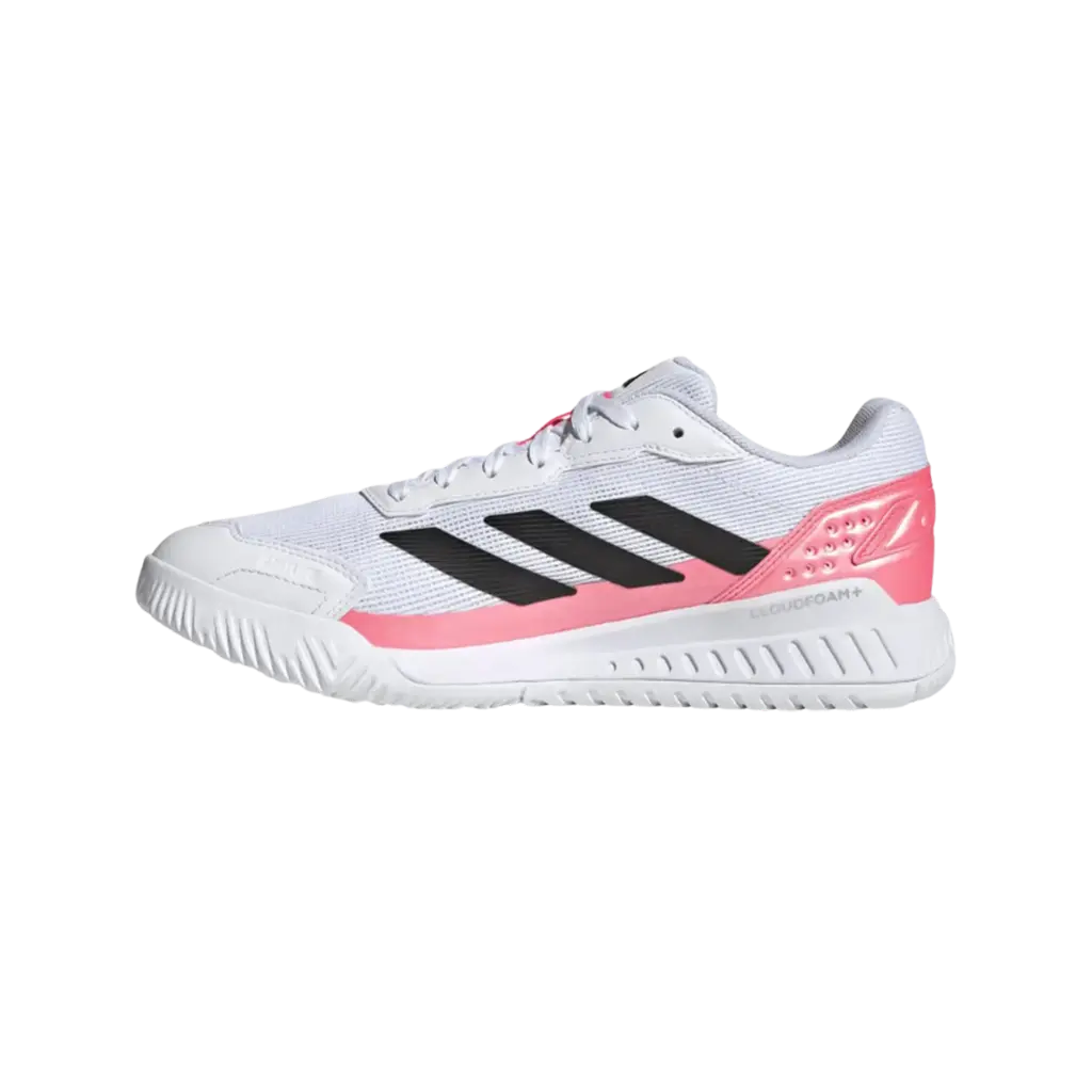 Chaussures de padel Adidas Courtquick LS Blanc/Rose
