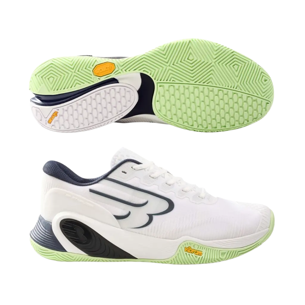 Chaussures de padel Bullpadel Hack Vibram 26V Blanc