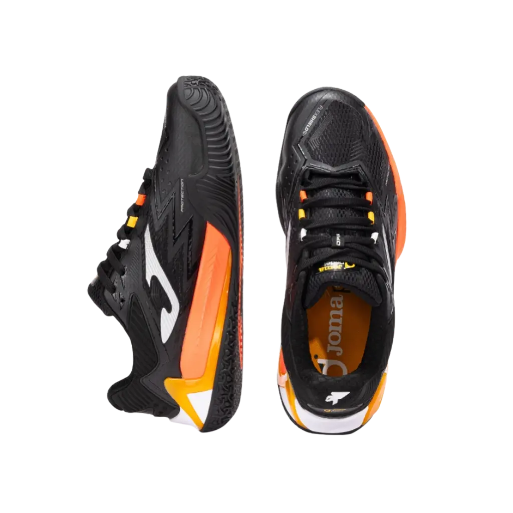 Chaussures de padel Joma Open 2501 Noir/Orange