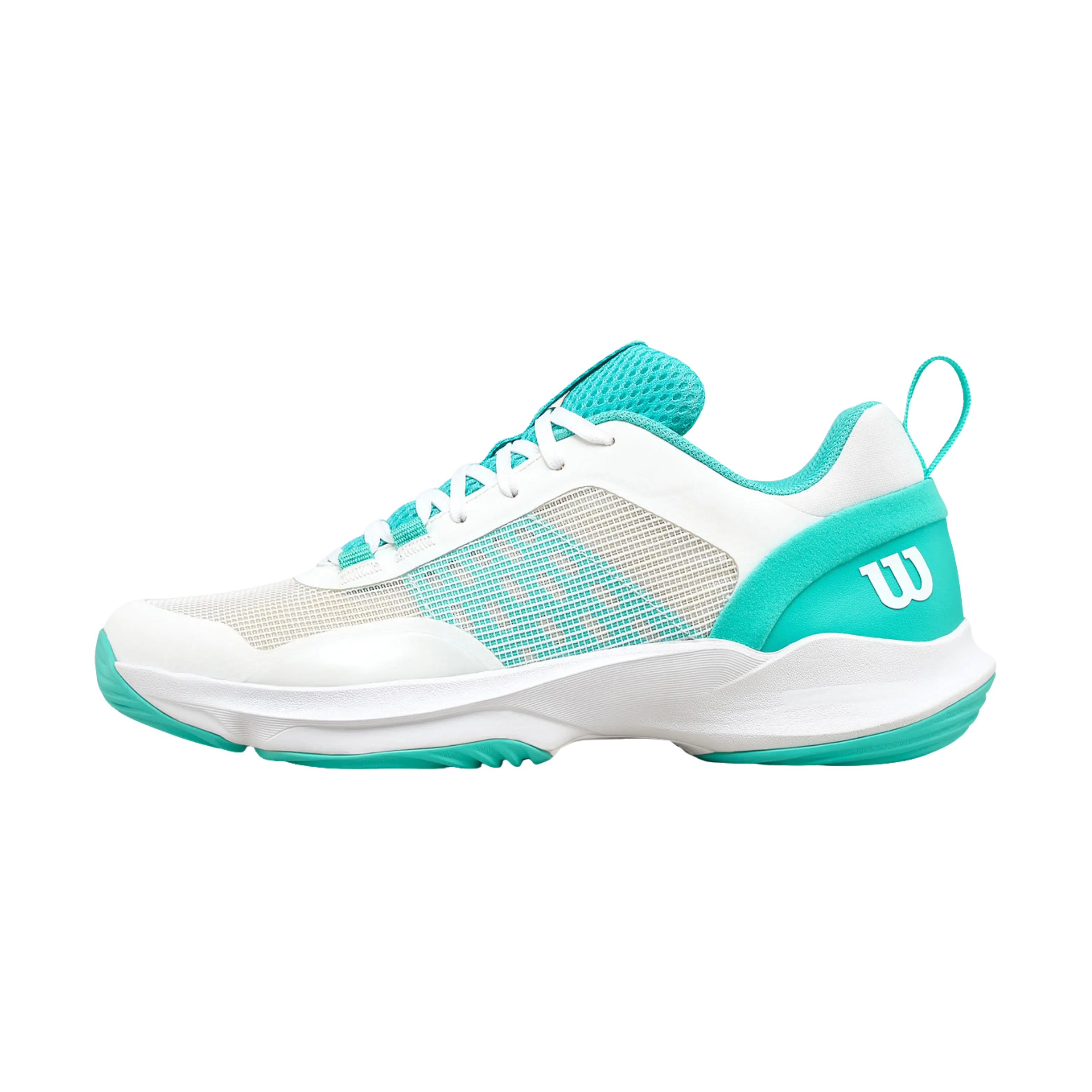 Chaussures de padel Wilson Hurakn Pro V2 Femme Blanc/Turquoise