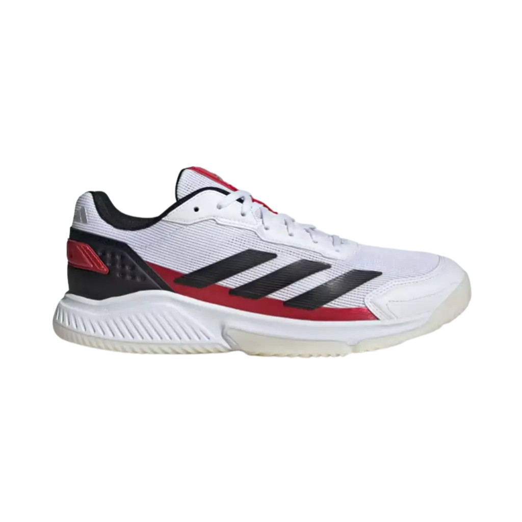 Chaussures de padel Adidas Courtquick Blanc/Rouge