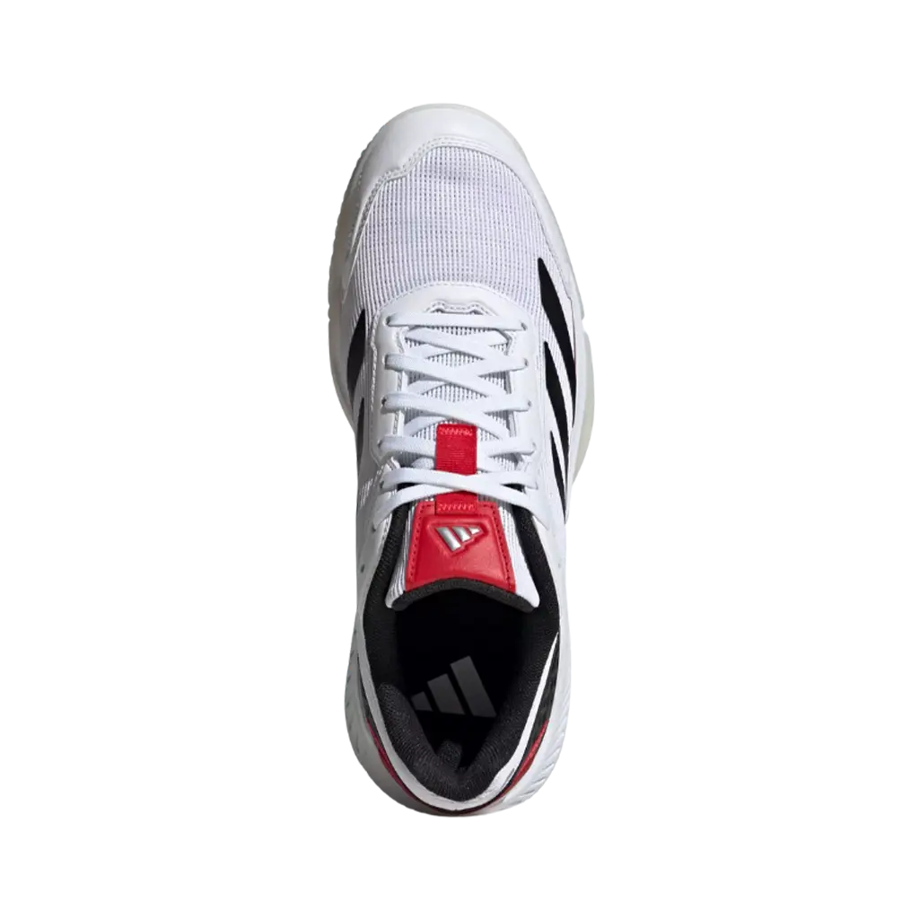 Chaussures de padel Adidas Courtquick Blanc/Rouge