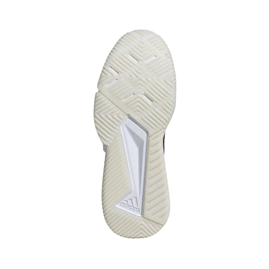 Chaussures de padel Adidas Courtquick Blanc/Rouge