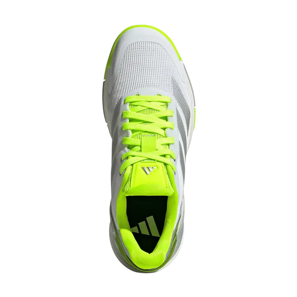 Chaussures de padel Femme Adidas Crazyquick LS Blanc/Jaune