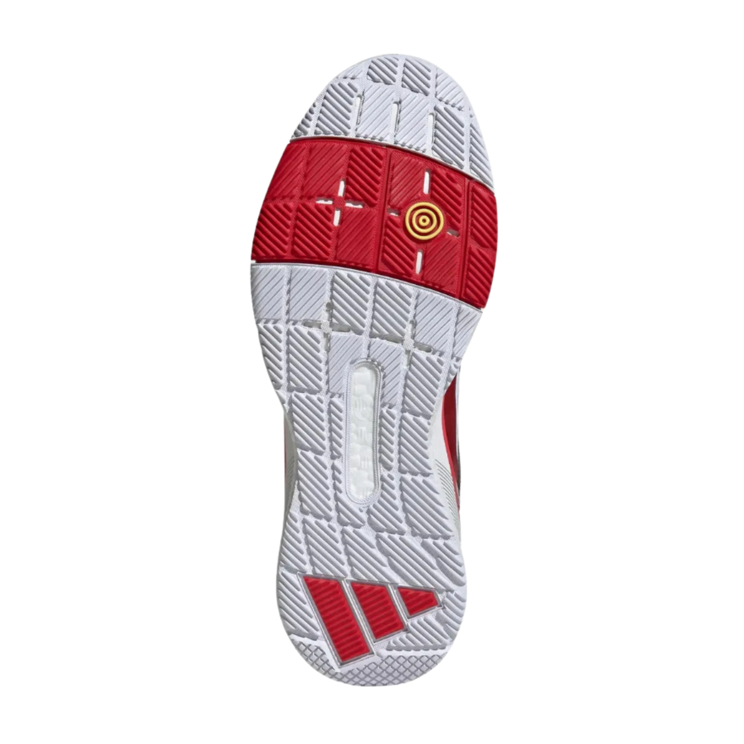 Adidas - Chaussures de padel Crazyquick Boost Blanc/Rouge