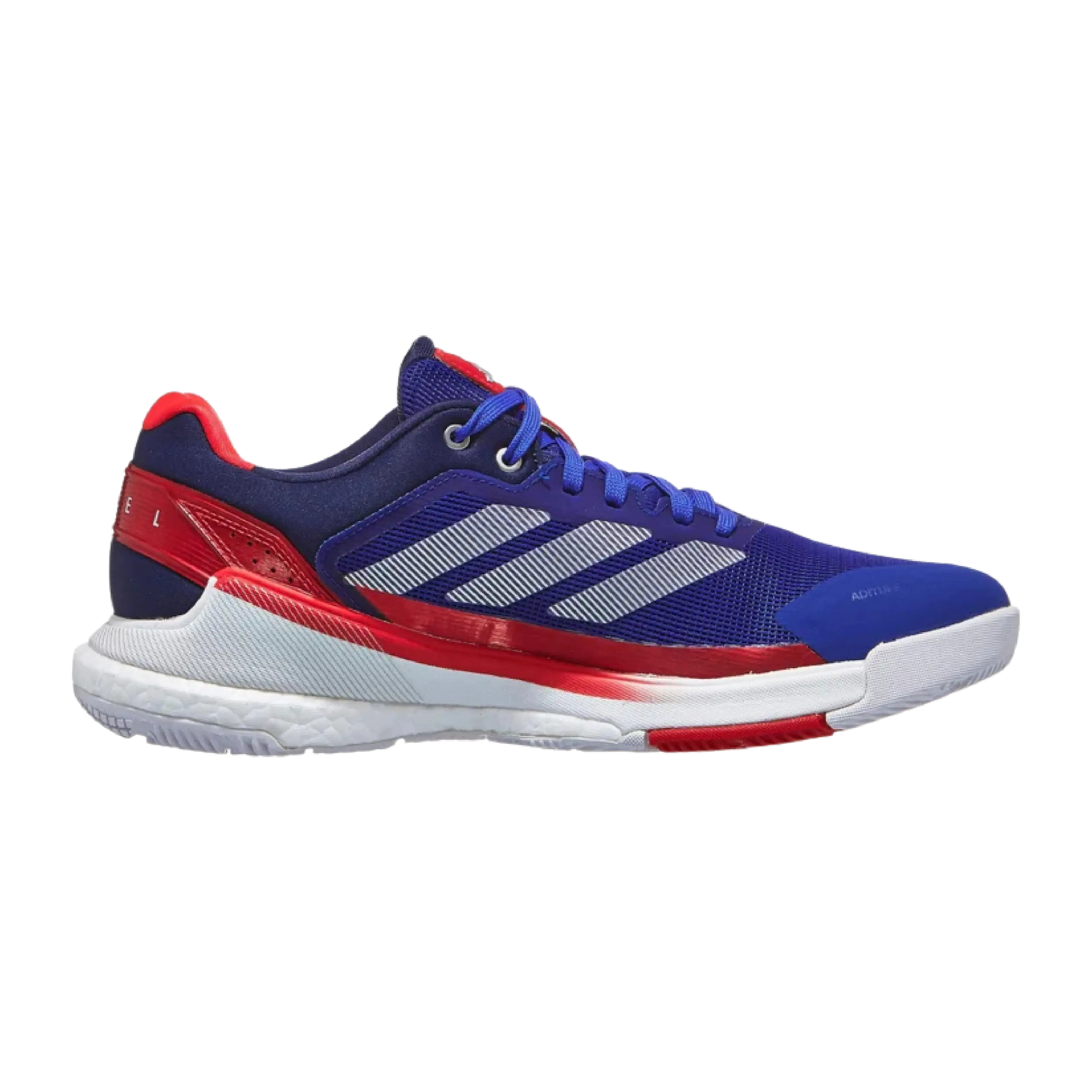 Adidas - Chaussures de padel Crazyquick Boost Bleu/Rouge