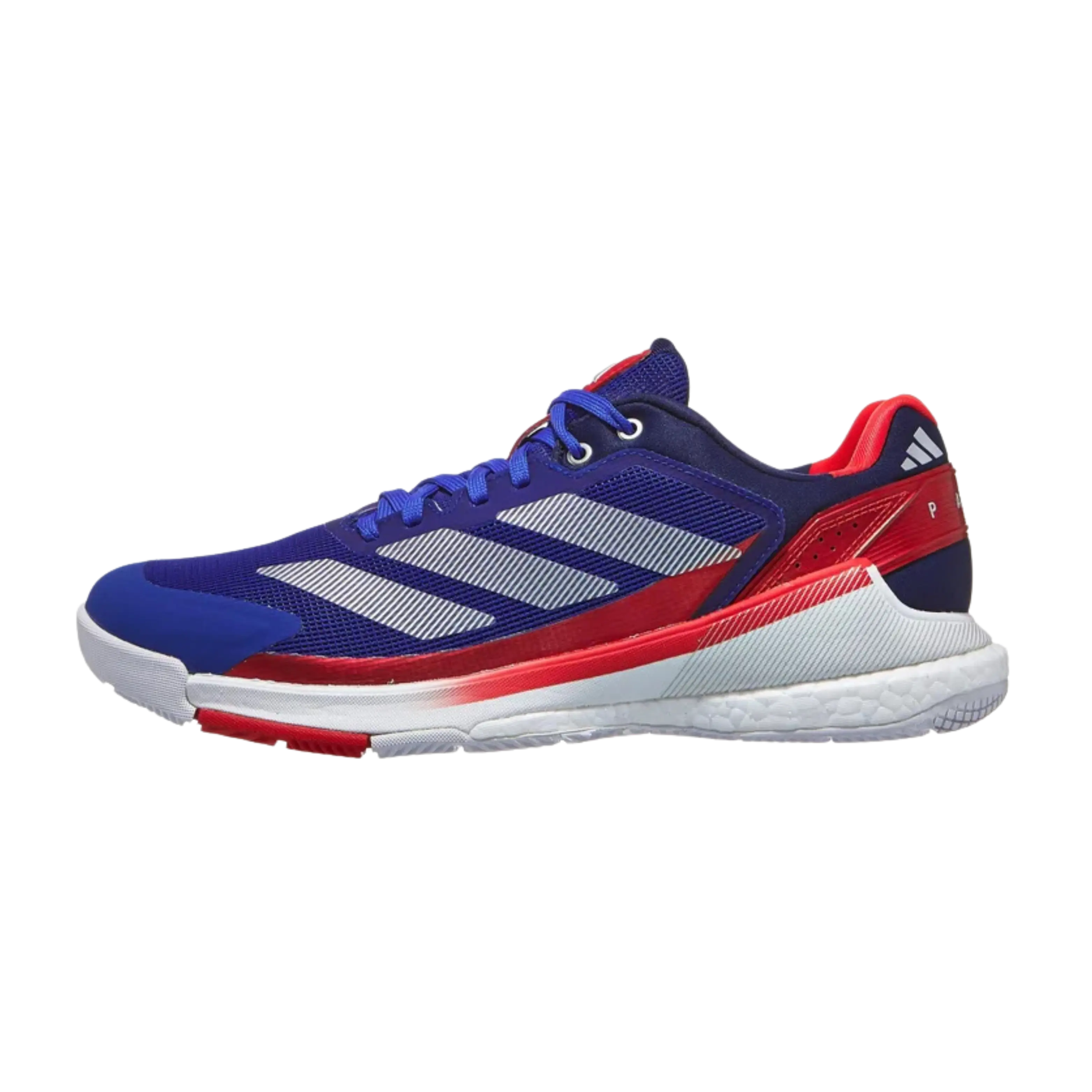 Adidas - Chaussures de padel Crazyquick Boost Bleu/Rouge