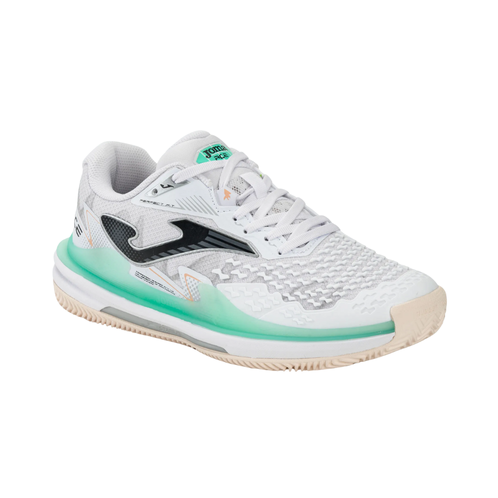 Chaussures de padel Joma Ace 2402 Blanc/Vert Femme