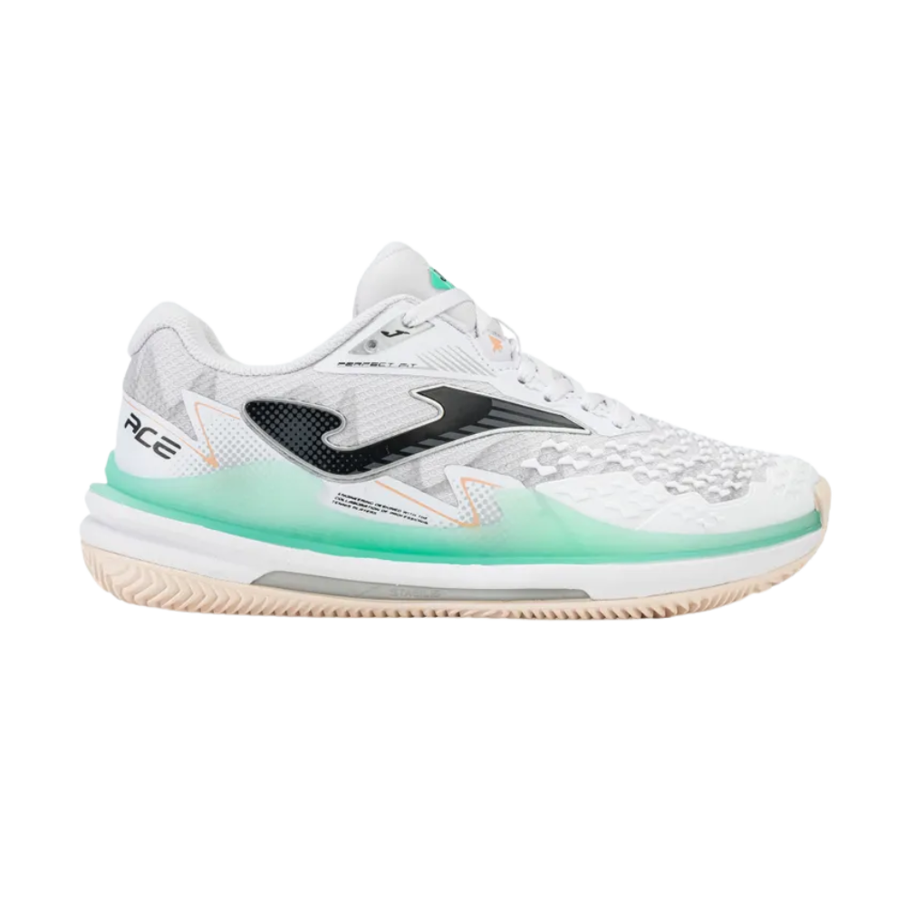 Chaussures de padel Joma Ace 2402 Blanc/Vert Femme