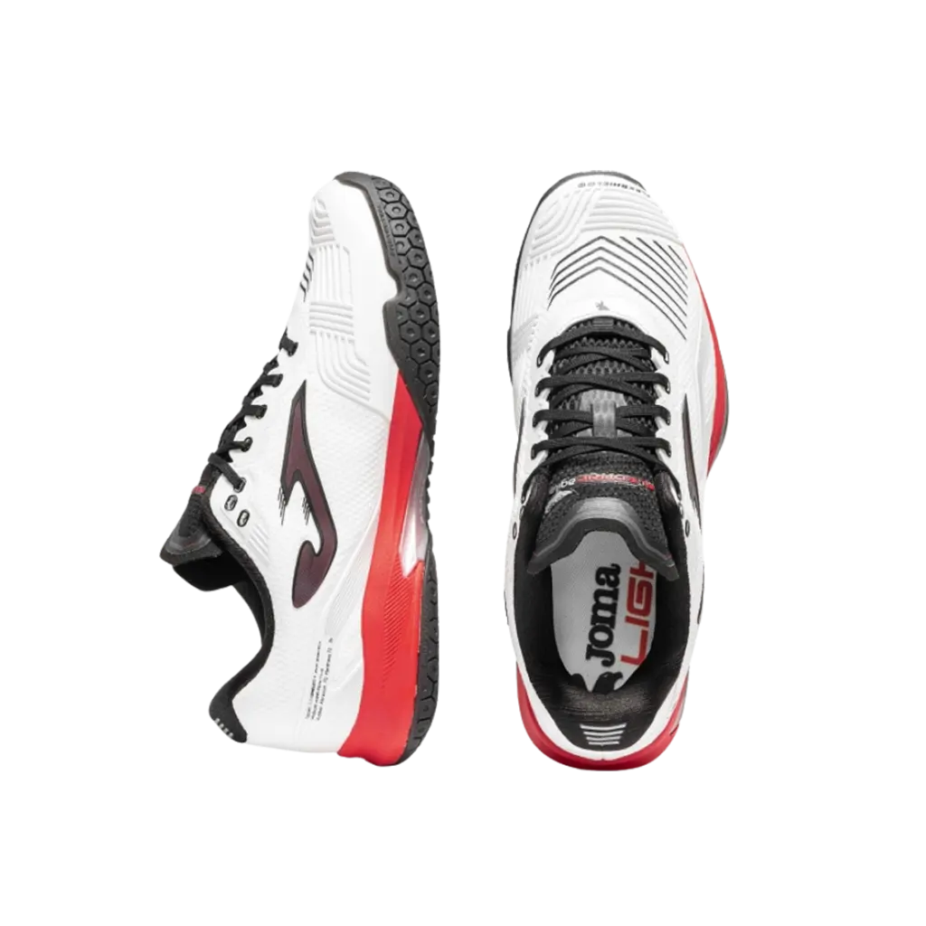 Chaussures de padel Joma Electric 2632 Blanc/Rouge