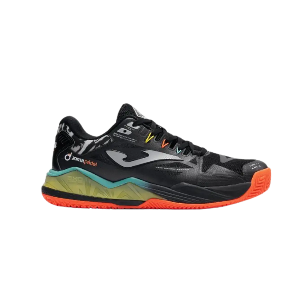 Chaussures de padel Joma Spin Men 2601 Noir
