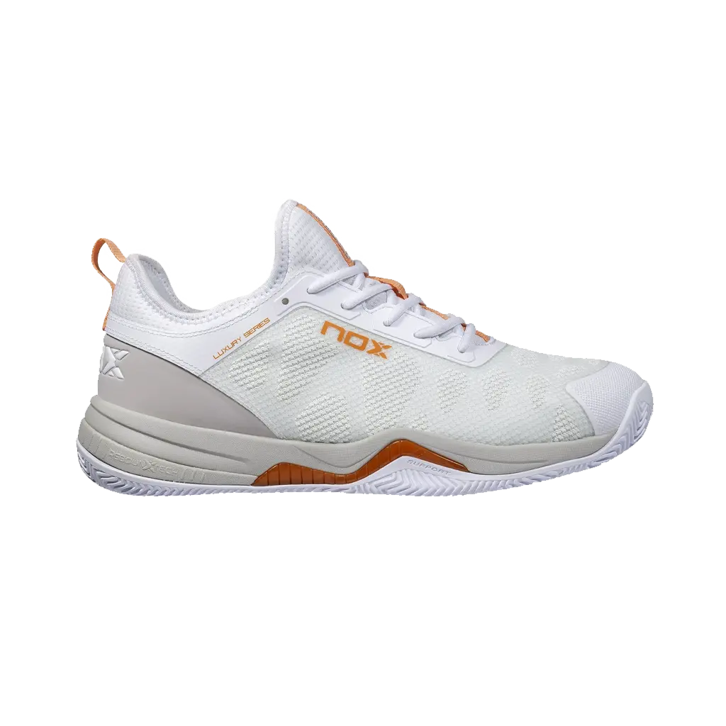 Nox - Chaussures de padel Nerbo Lux Blanc/Orange