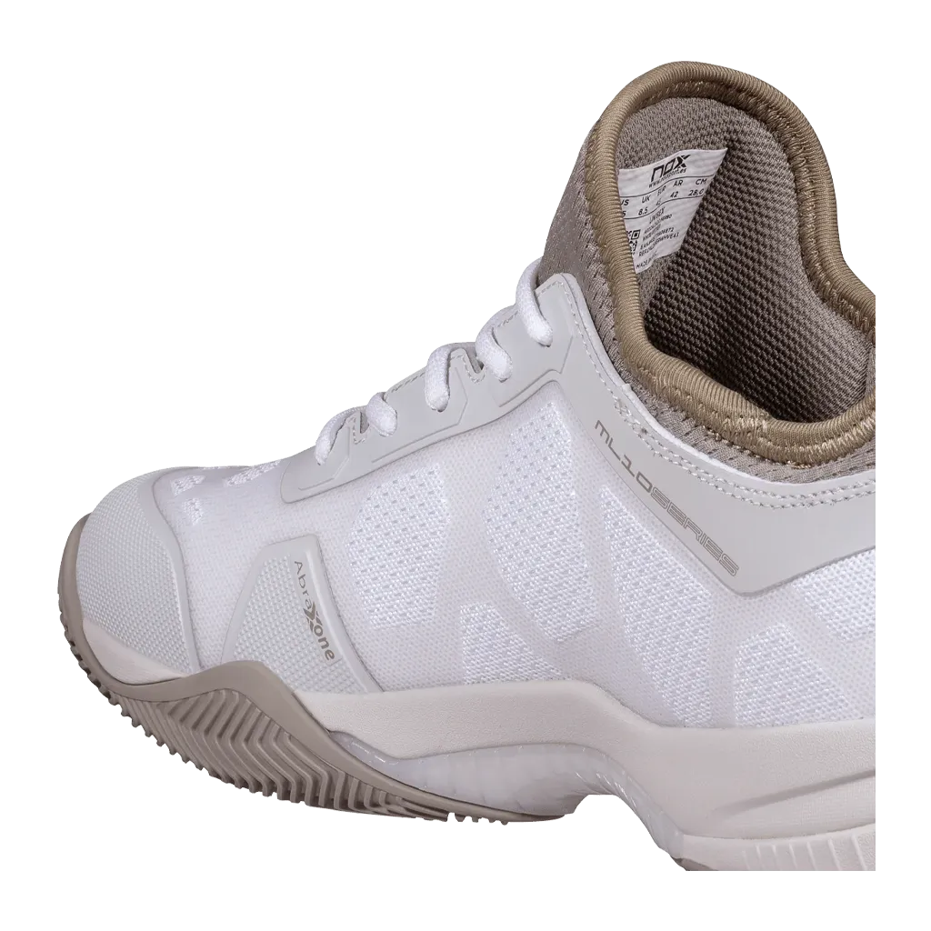 Chaussures de padel Nox Nerbo Blanc/Marron