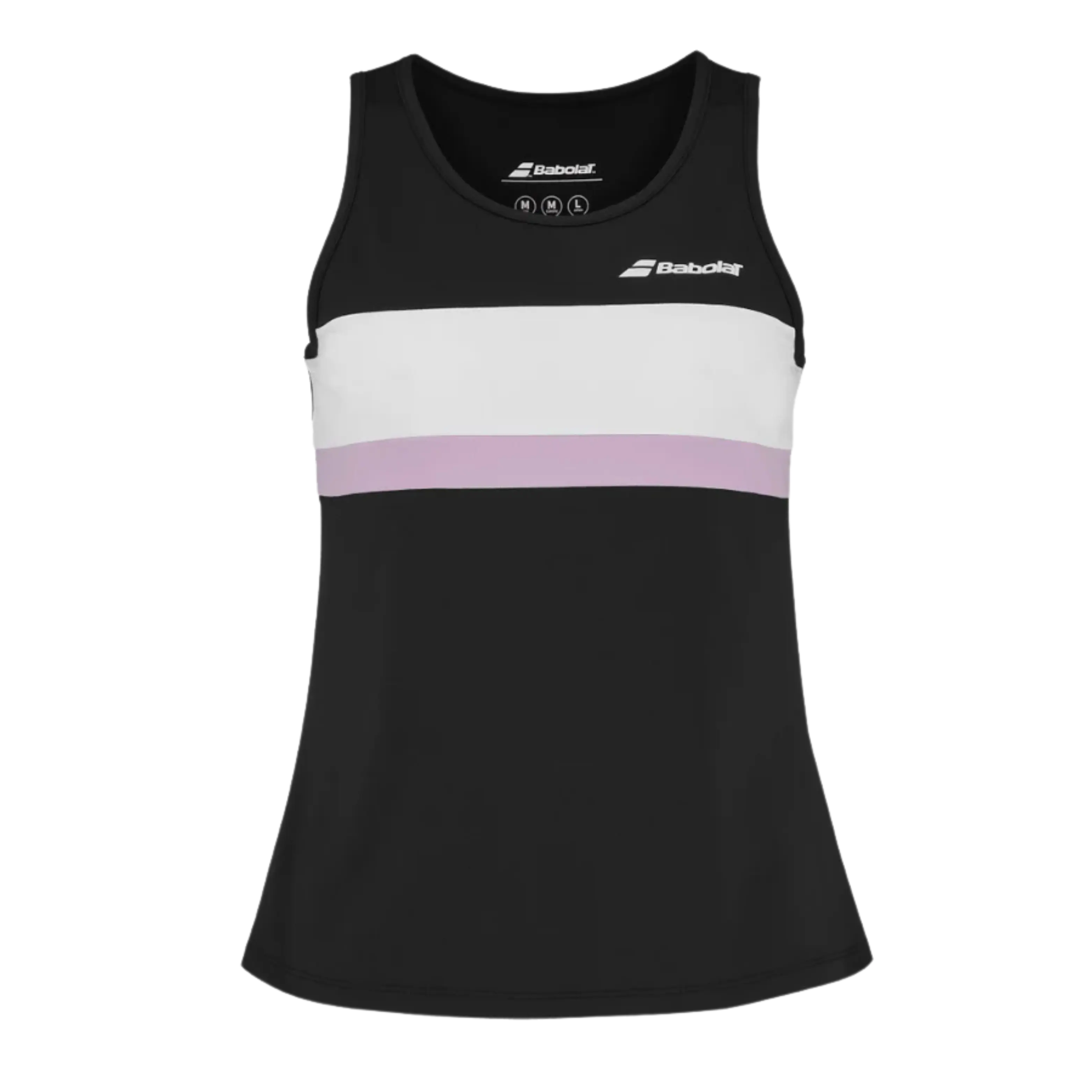 Débardeur de padel Babolat Tank Noir Femme 2025