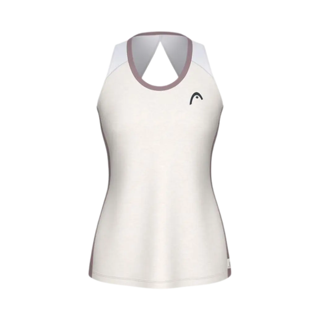 Débardeur de Padel Head Play Tech Blanc