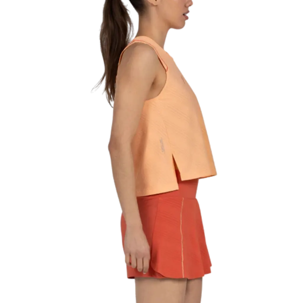 Débardeur de Padel Bullpadel Amalia Orange Clair