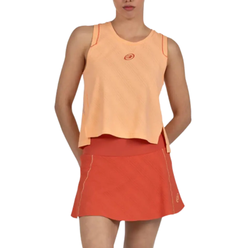 Débardeur de Padel Bullpadel Amalia Orange Clair