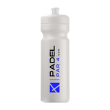 Gourde sport Padel Par 4 transparente - 750ml