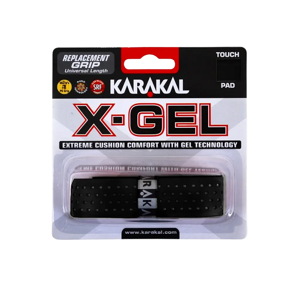 Grips de padel Karakal X-Gel Noir
