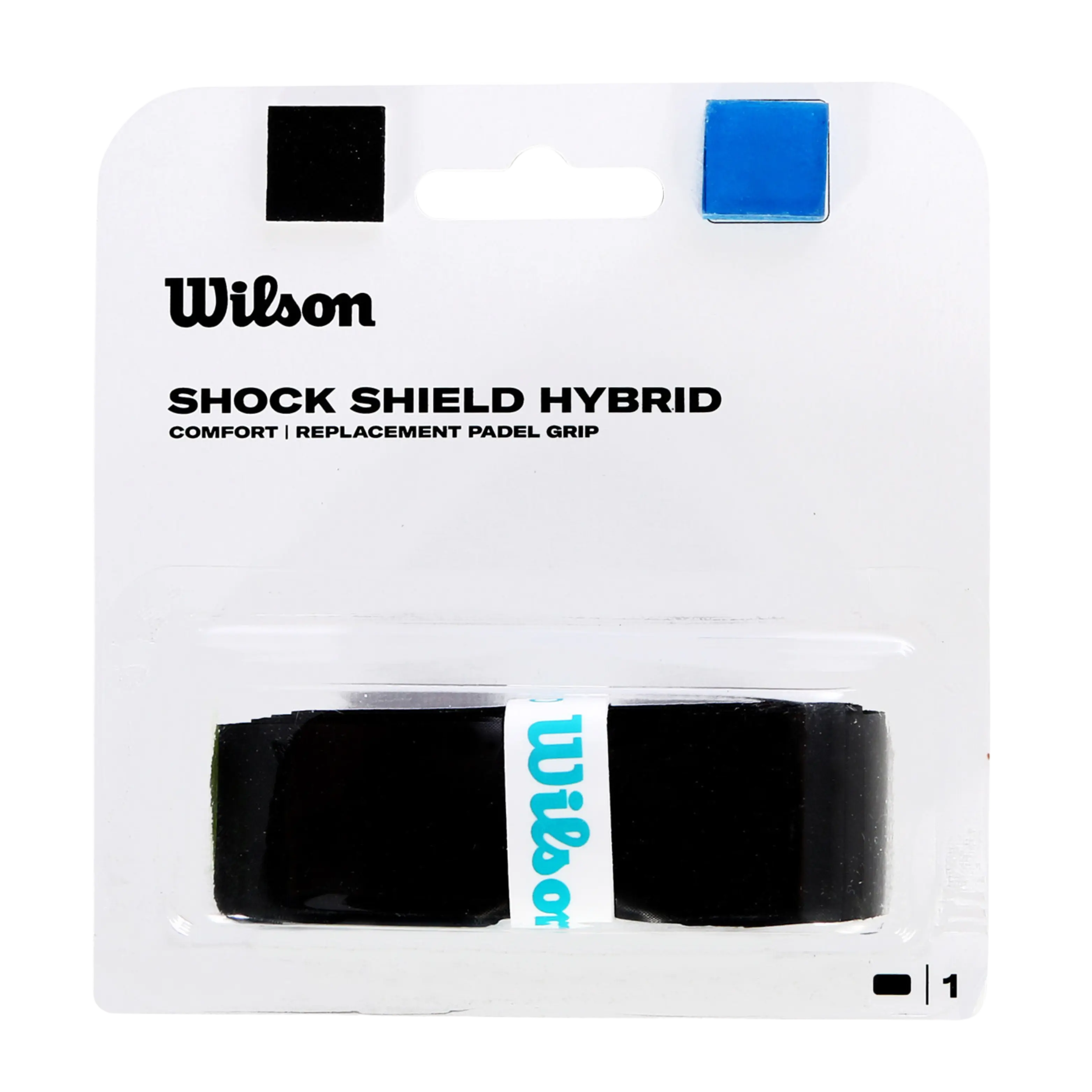 Wilson - Grip de padel Shock Shield Hybrid Noir