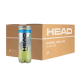 Head - Carton de 24 tubes de balles Head Padel Pro+