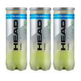 Head - Pack 3 tubes de balles Head Padel Pro+