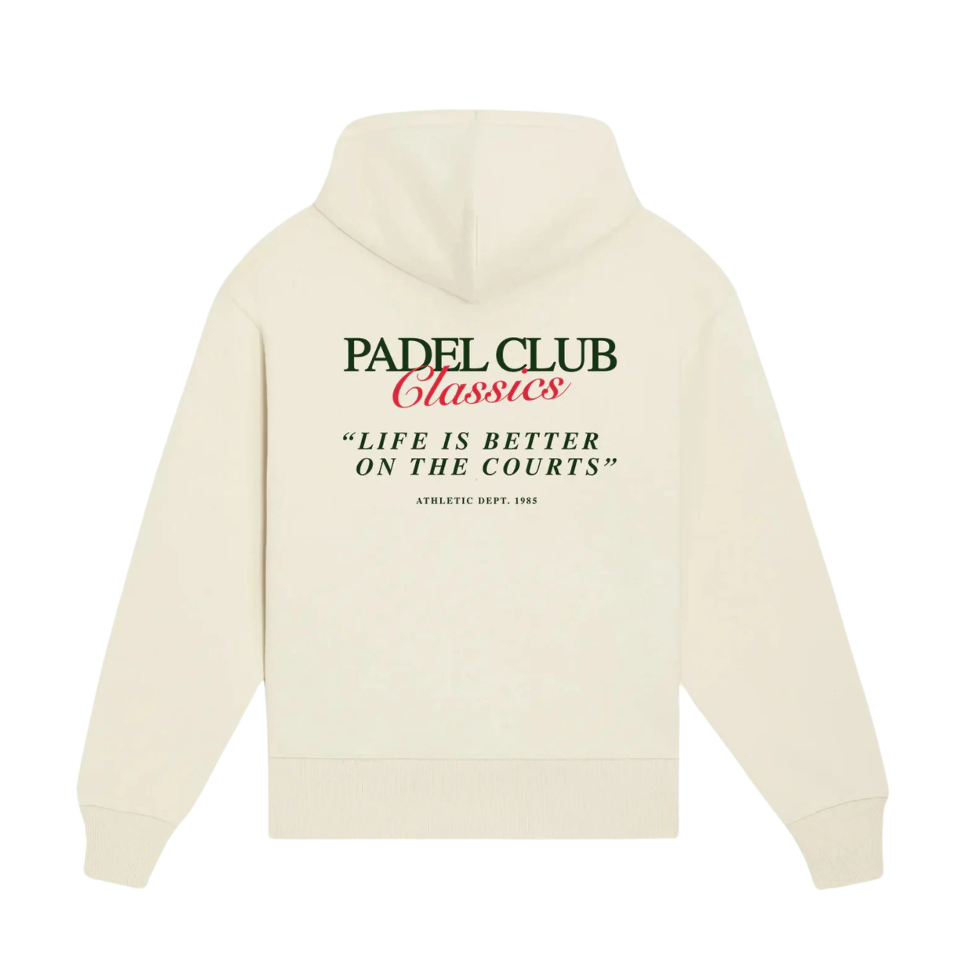 Padel Club - Hoodie de padel Classics Ivoire