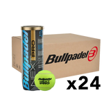 Bullpadel - Carton 24 tubes de balles de padel Bullpadel Next Pro