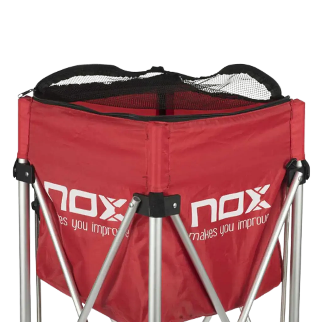 Panier à balles de padel Nox Rouge