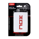 Poignets Eponges Nox Blanc-Rouge