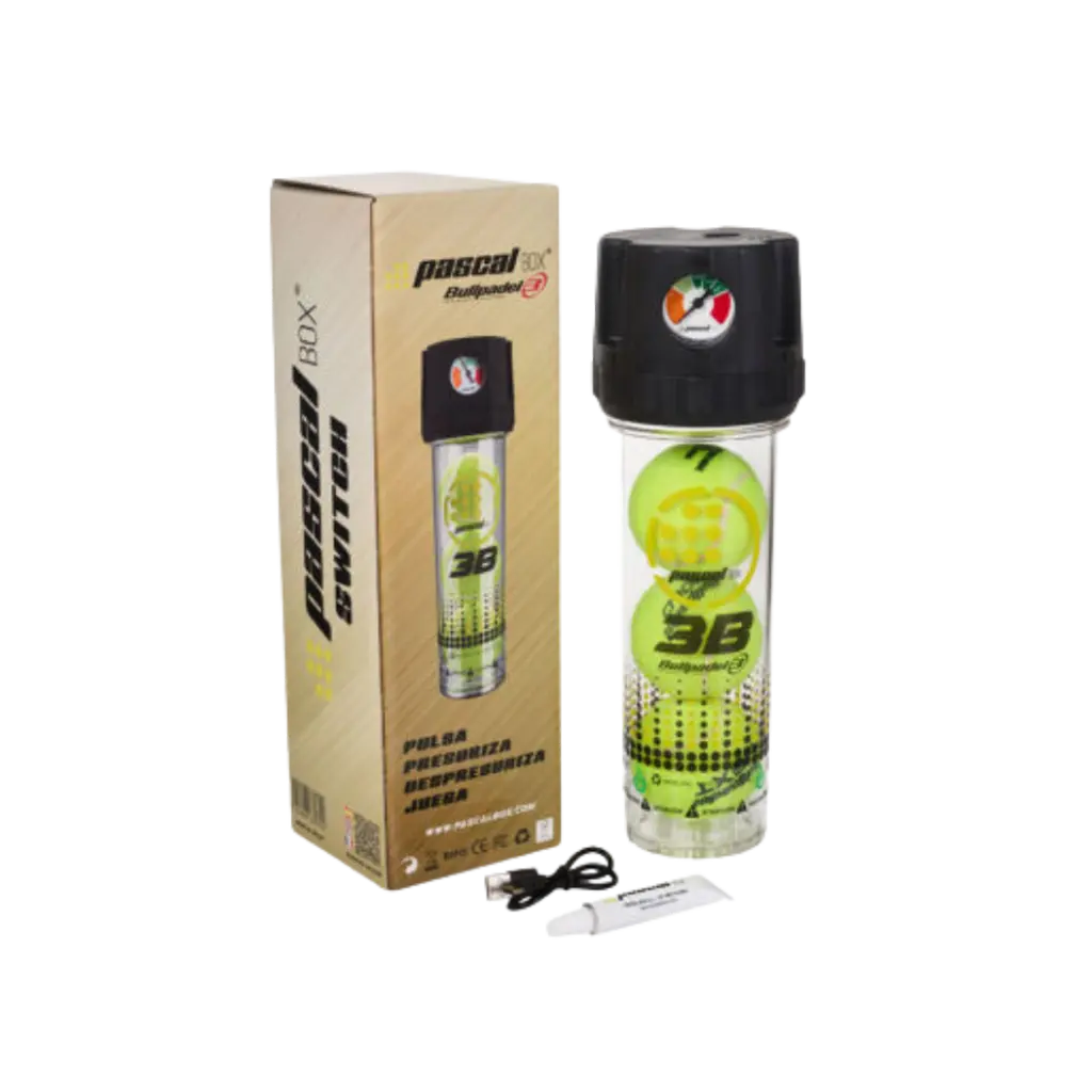 Pressurisateur de balles Bullpadel Pascal Box Switch