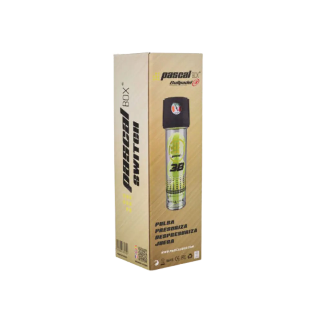 Pressurisateur de balles Bullpadel Pascal Box Switch