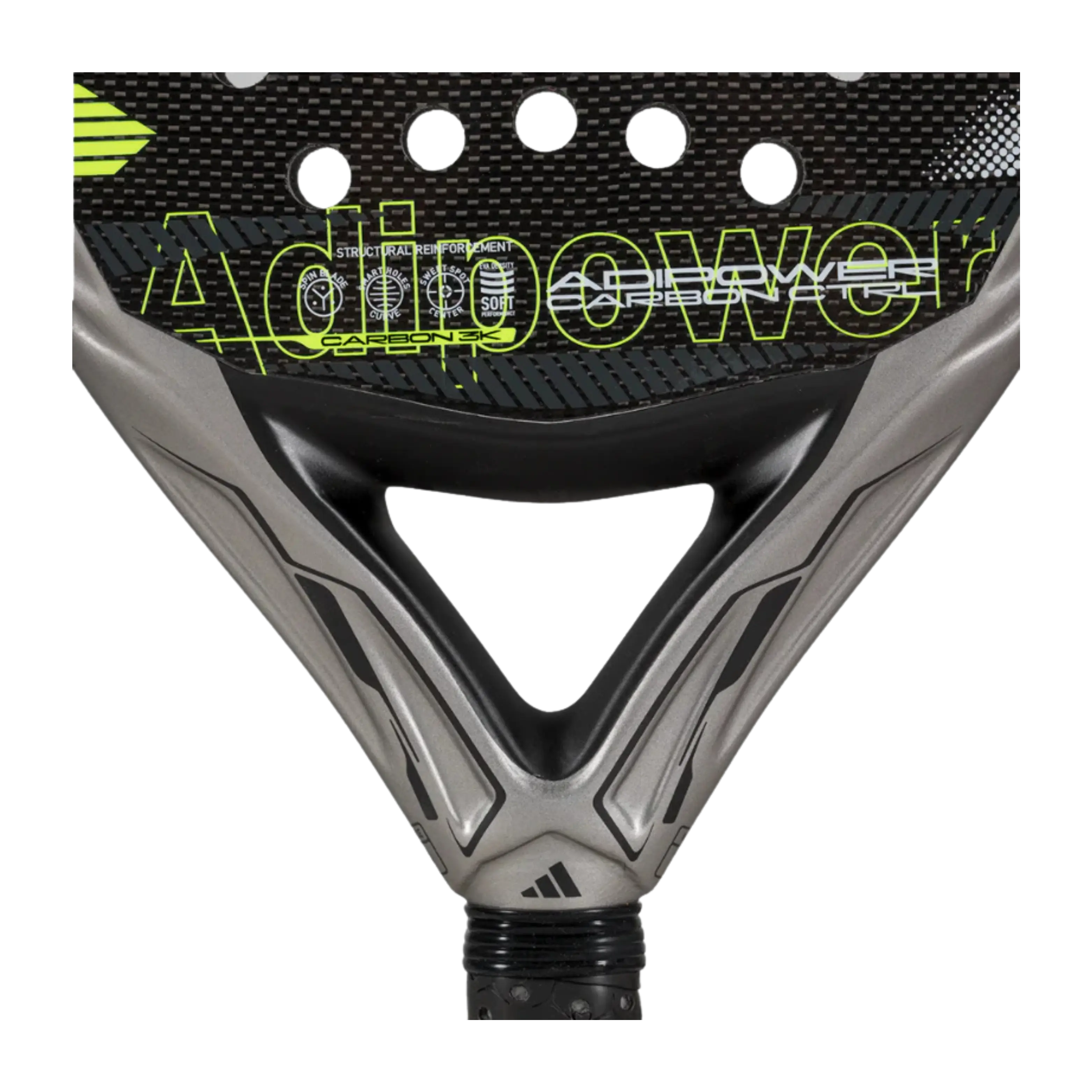 Adidas - Raquette de padel Adipower Carbon Ctrl 2025