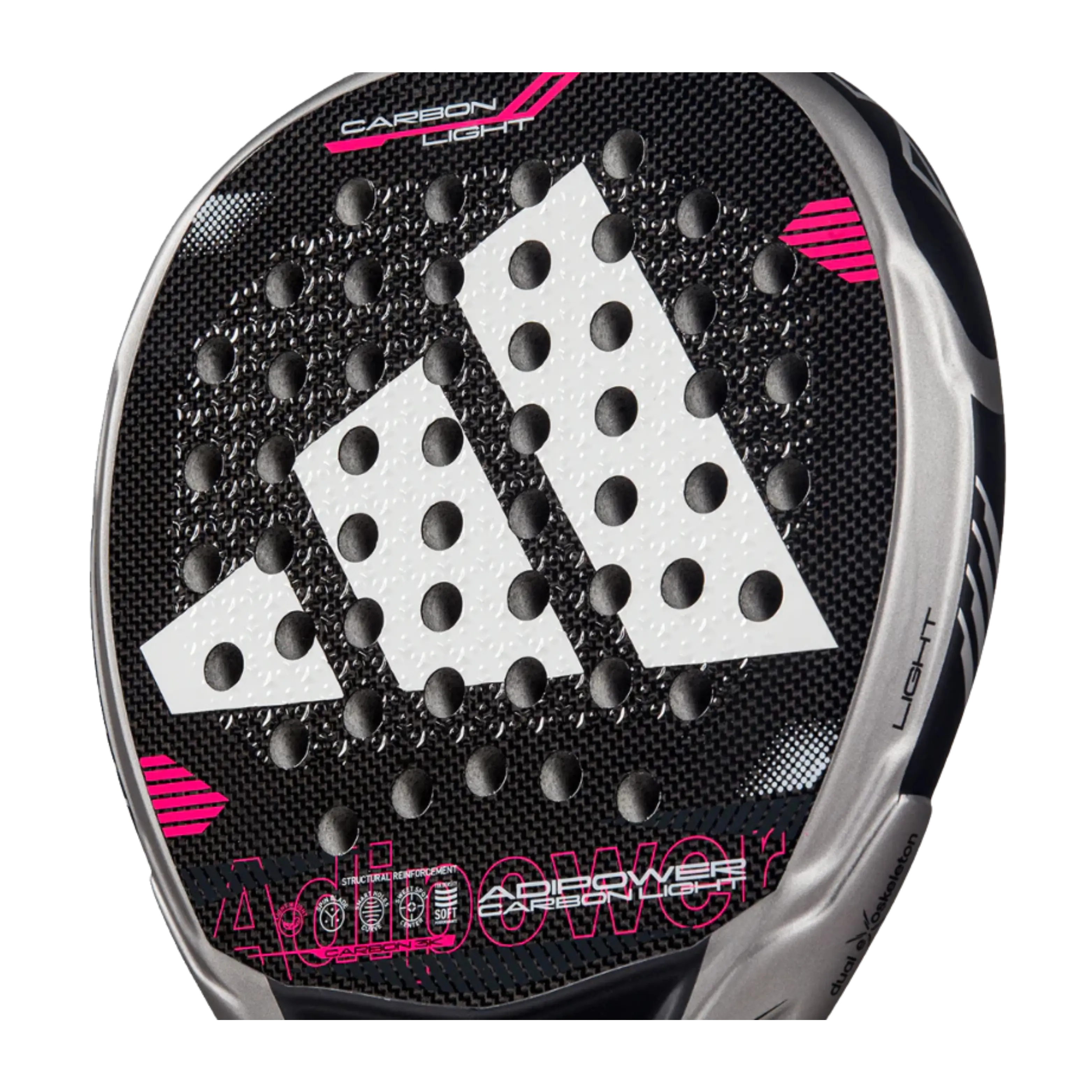 Adidas - Raquette de padel Adipower Carbon Light 2025