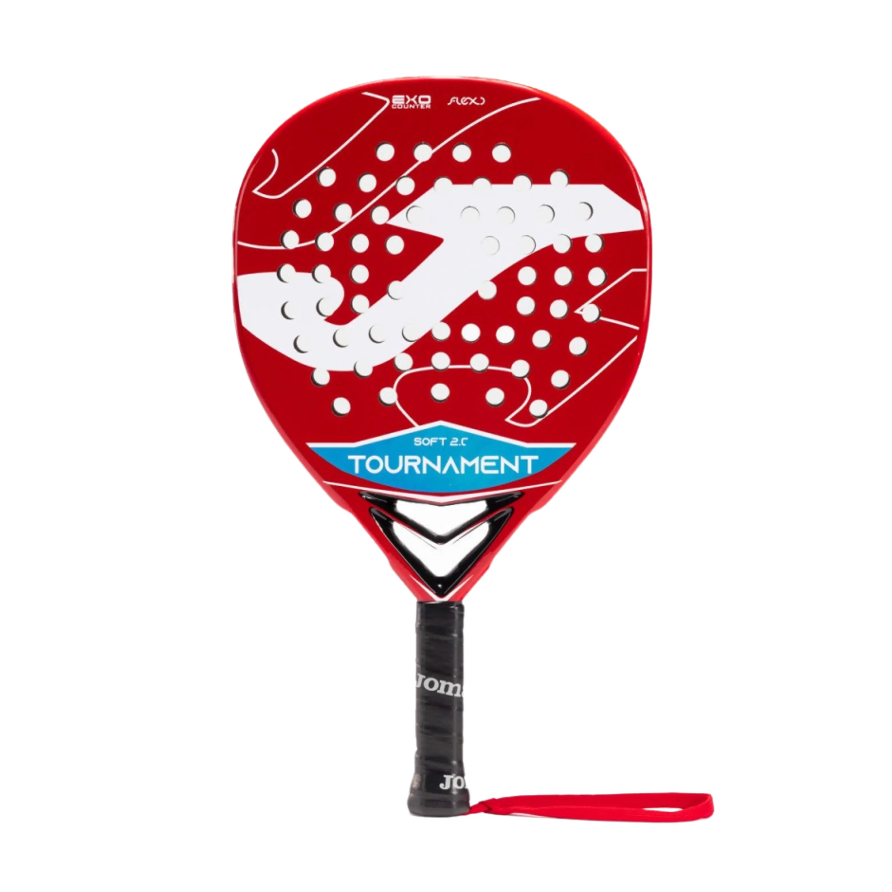 Raquette de padel Joma Tournament Soft Rouge 2.0 2025