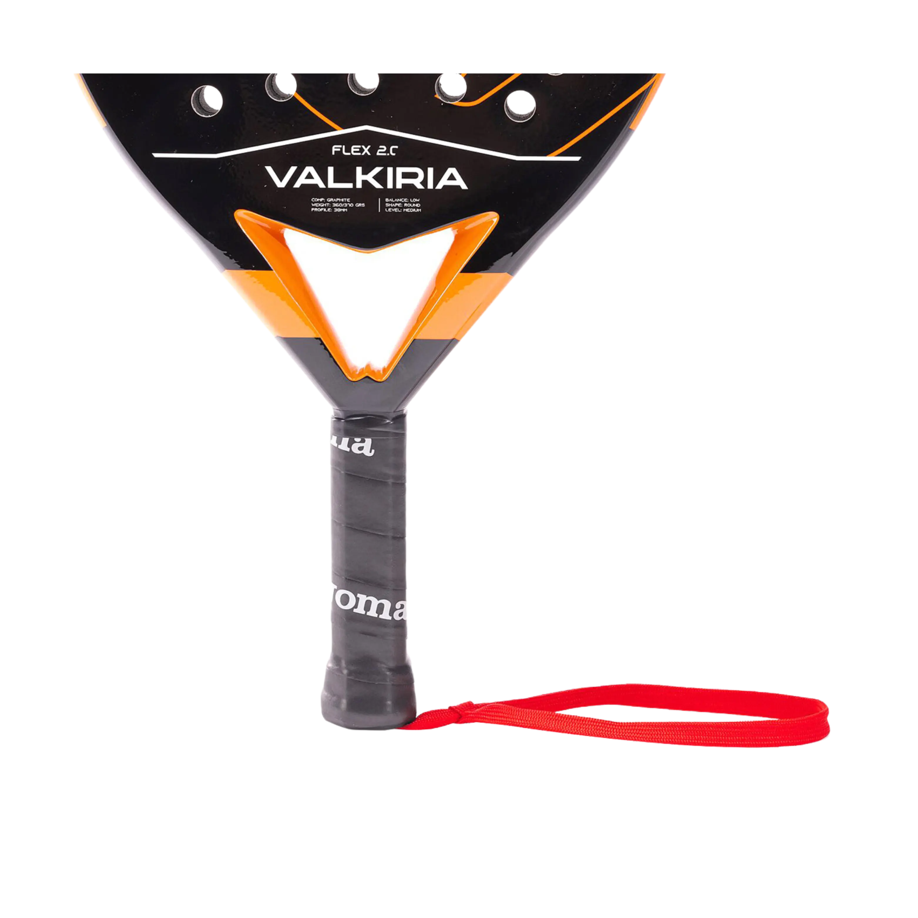 Raquette de padel Joma Valkiria Flex Noir Orange