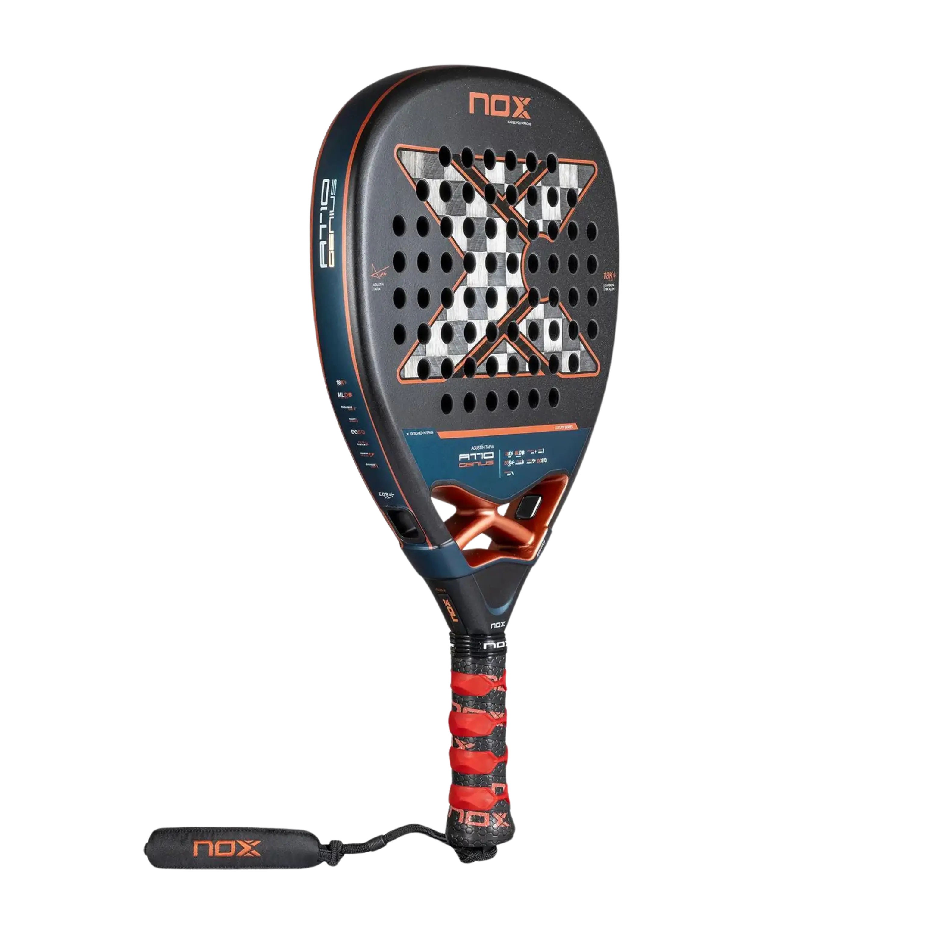 Nox - Raquette de padel AT10 Genius Attack 18K By Agustin Tapia 2025