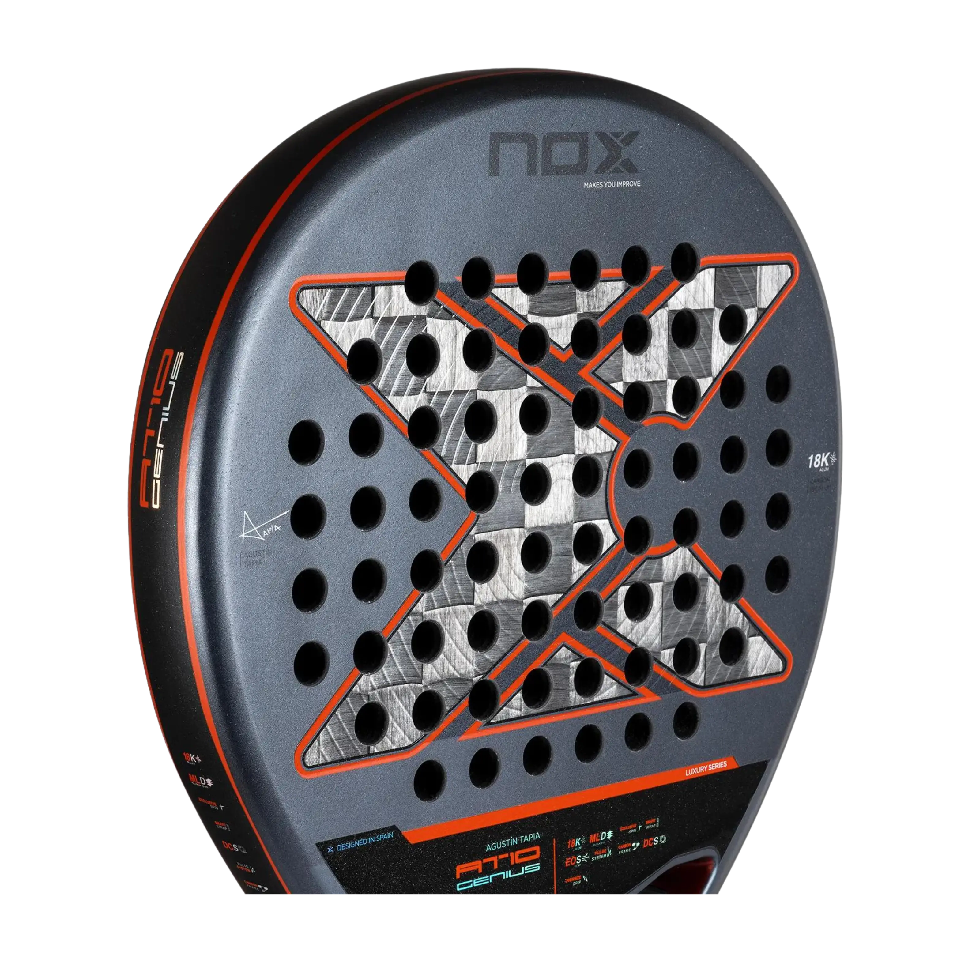 Nox - Raquette de padel AT10 Genius 18K By Agustin Tapia 2025