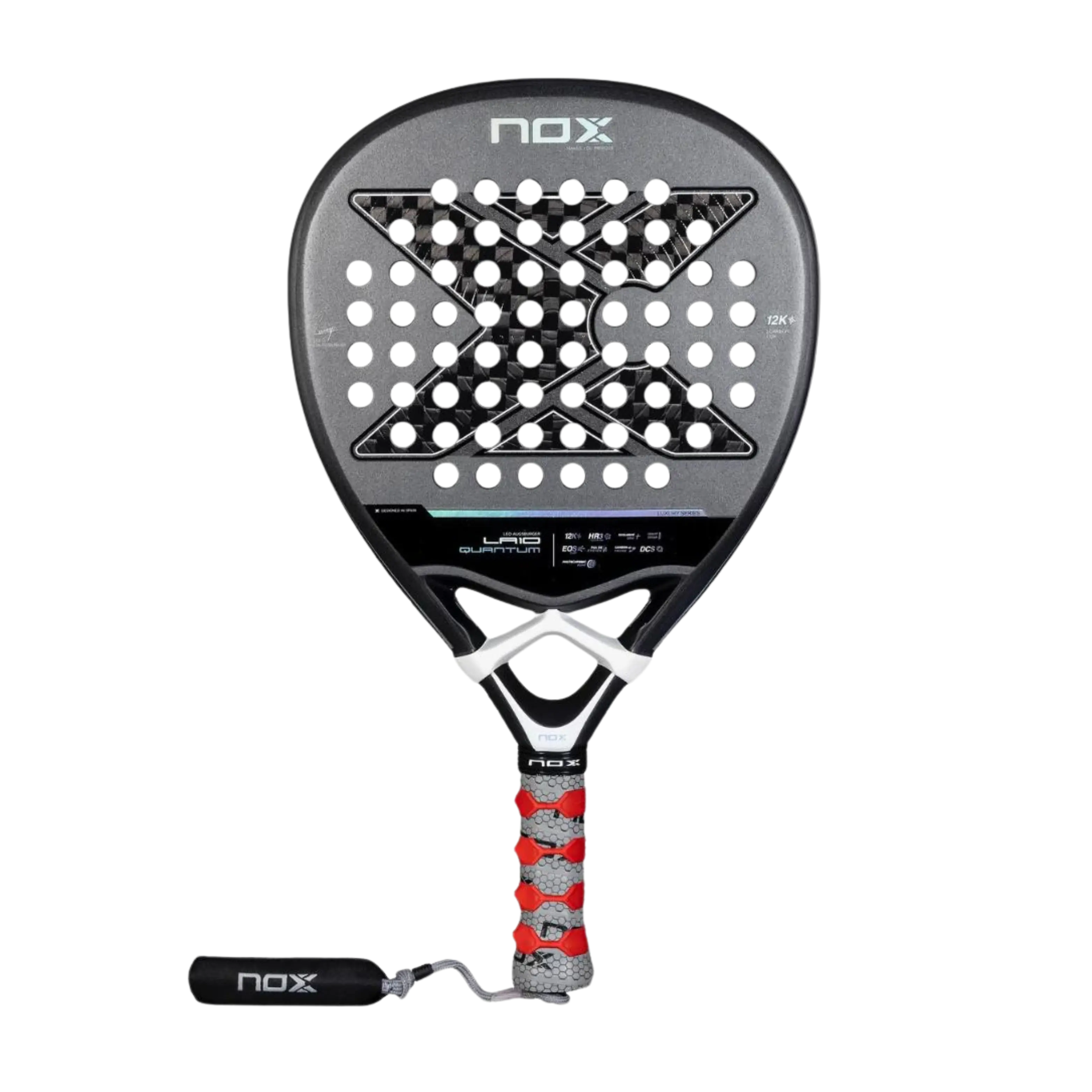 Nox - Raquette de padel LA10 Quantum 12K By Leo Augsburger 2025