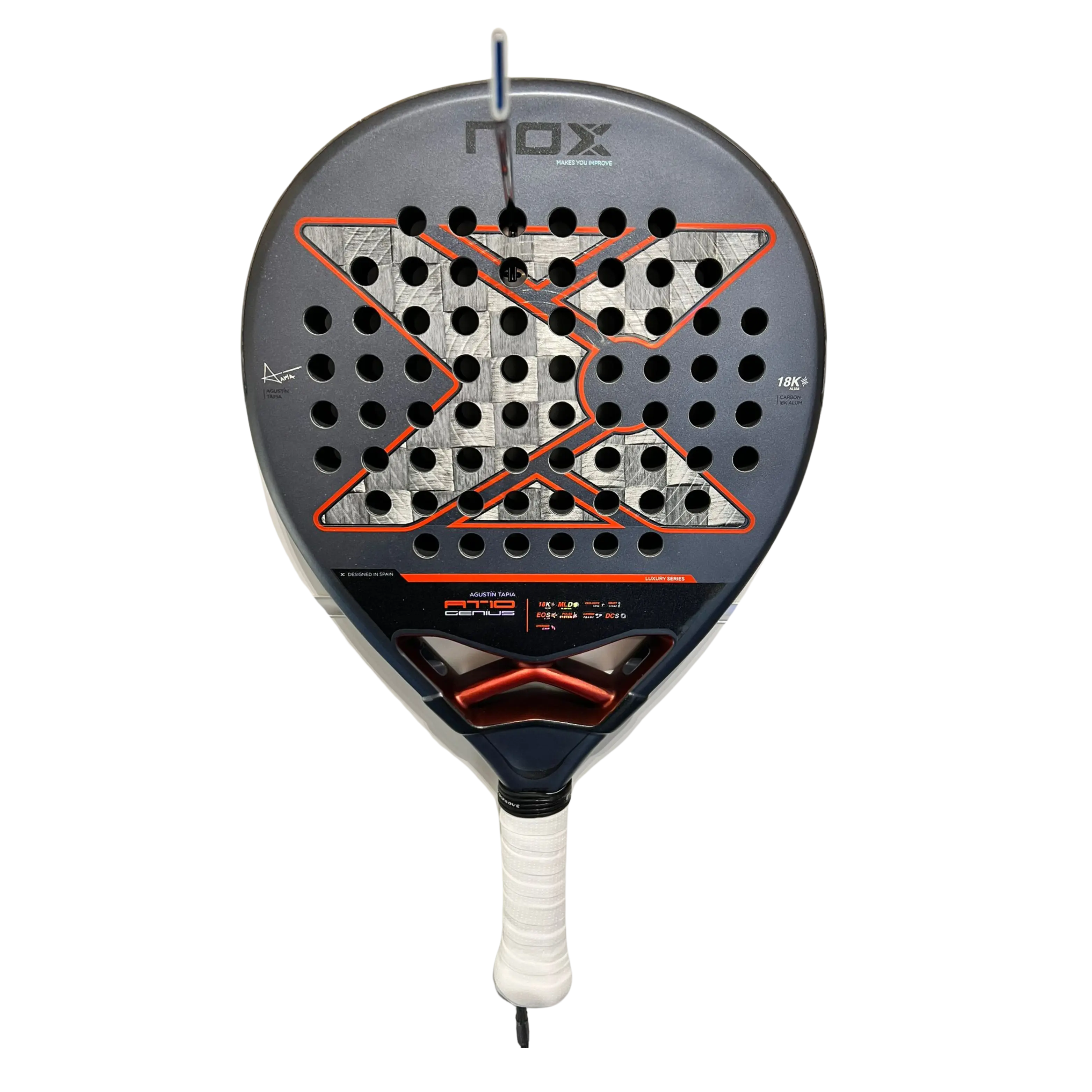 Nox - Raquette de padel AT10 Genius 18K By Agustin Tapia 2025 Occasion