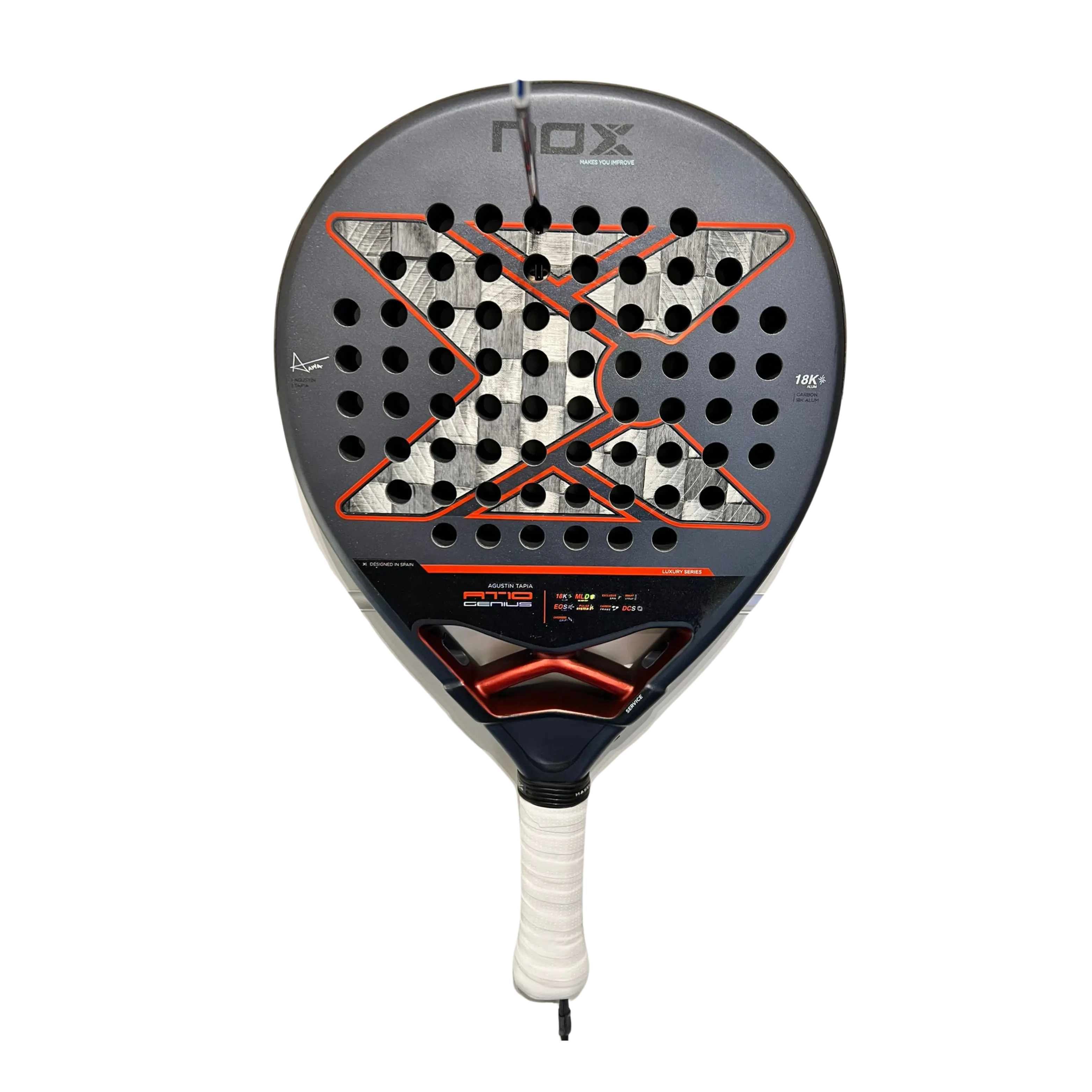 Nox - Raquette de padel AT10 Genius 18K By Agustin Tapia 2025 Occasion