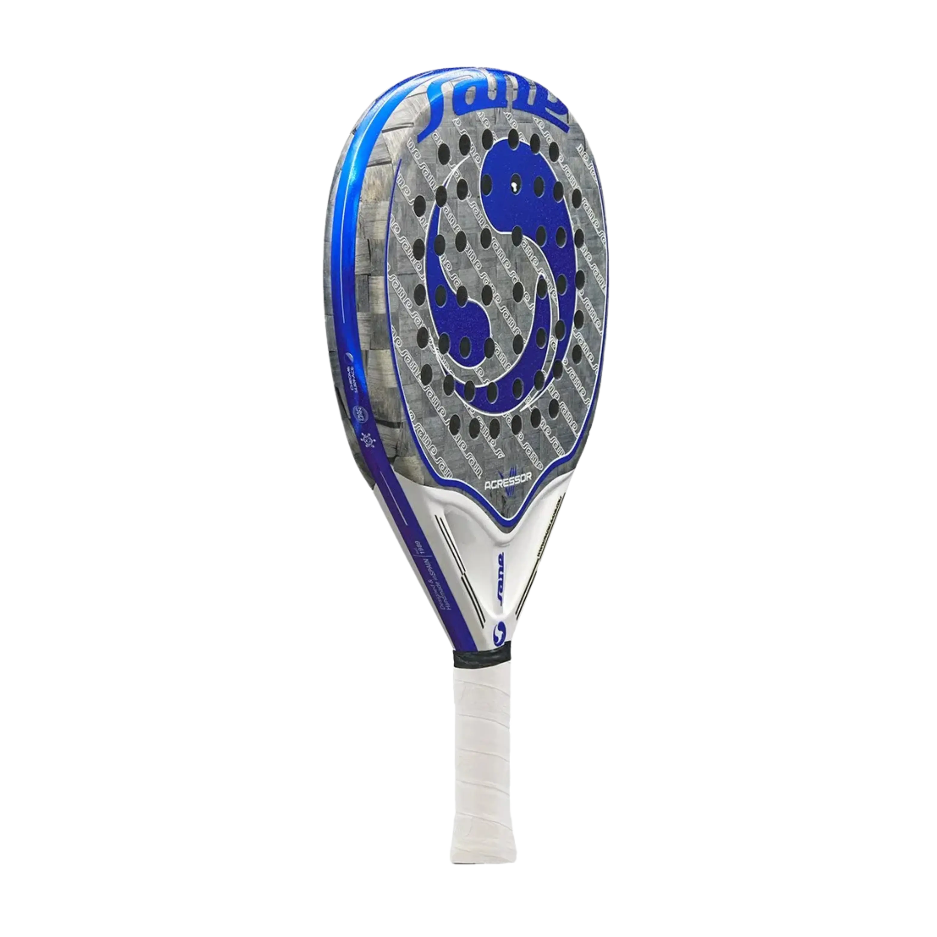 Sane - Raquette de padel Agressor VII Bleu